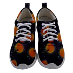 Space Pumpkins Athletic Shoes by SychEva