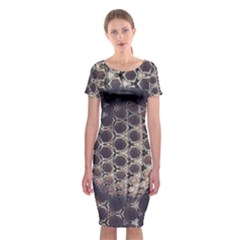 Trypophobia Classic Short Sleeve Midi Dress by MRNStudios