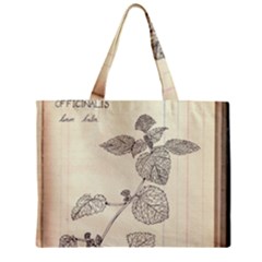 Lemon Balm Zipper Mini Tote Bag by Limerence