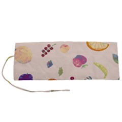 Summer Fruit Roll Up Canvas Pencil Holder (s) by SychEva