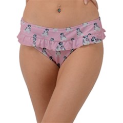 Cute Husky Frill Bikini Bottom by SychEva