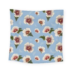 Hibiscus Flowers Square Tapestry (small) by SychEva