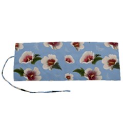 Hibiscus Flowers Roll Up Canvas Pencil Holder (s) by SychEva