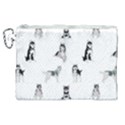 Husky Dogs Canvas Cosmetic Bag (XL) View1