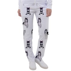 Husky Dogs Women s Casual Pants by SychEva