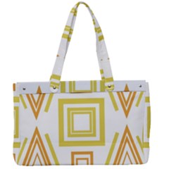 Abstract Pattern Geometric Backgrounds   Canvas Work Bag by Eskimos