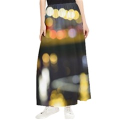 City Lights Maxi Chiffon Skirt by DimitriosArt