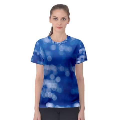 Light Reflections Abstract No2 Women s Sport Mesh Tee by DimitriosArt