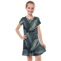 The Agave Heart Under The Light Kids  Cross Web Dress by DimitriosArt