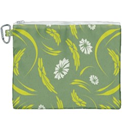 Folk Flowers Print Floral Pattern Ethnic Art Canvas Cosmetic Bag (xxxl) by Eskimos