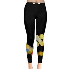 City Lights Series No3 Inside Out Leggings by DimitriosArt