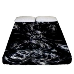 Celestial Diamonds Fitted Sheet (king Size) by MRNStudios