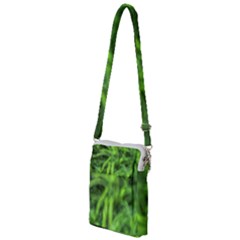 Green Abstract Stars Multi Function Travel Bag by DimitriosArt