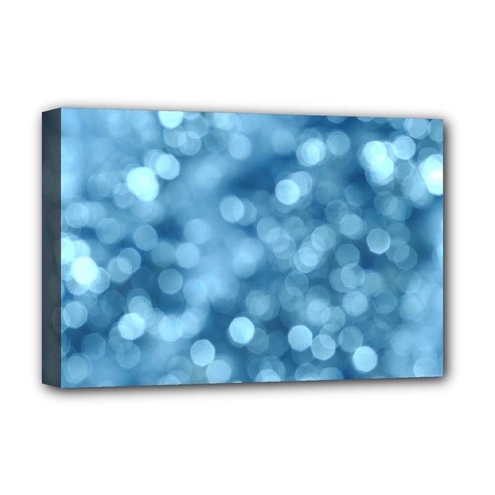 Light Reflections Abstract No8 Cool Deluxe Canvas 18  x 12  (Stretched)