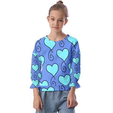 S10 Kids  Cuff Sleeve Top by SomethingForEveryone