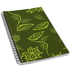 Folk Flowers Print Floral Pattern Ethnic Art 5 5  X 8 5  Notebook by Eskimos