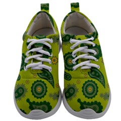 Floral Pattern Paisley Style Paisley Print  Doodle Background Mens Athletic Shoes by Eskimos