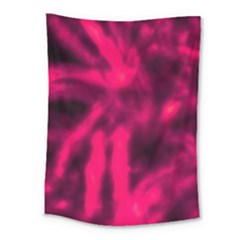 Purple Abstract Stars Medium Tapestry by DimitriosArt