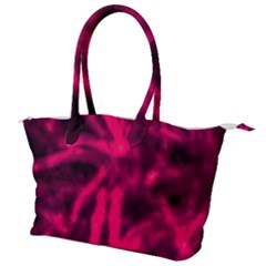 Purple Abstract Stars Canvas Shoulder Bag by DimitriosArt