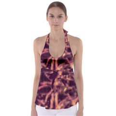 Topaz  Abstract Stars Babydoll Tankini Top