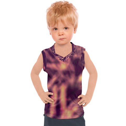 Topaz  Abstract Stars Kids  Sport Tank Top by DimitriosArt