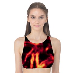 Lava Abstract Stars Tank Bikini Top