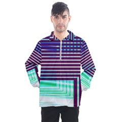 Gradient Men s Half Zip Pullover by Sparkle