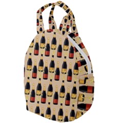 Champagne For The Holiday Travel Backpacks by SychEva