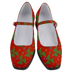 Christmas Trees Women s Mary Jane Shoes by SychEva