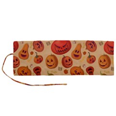 Pumpkin Muzzles Roll Up Canvas Pencil Holder (m) by SychEva