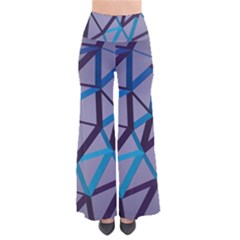 3d Lovely Geo Lines 2 So Vintage Palazzo Pants by Uniqued