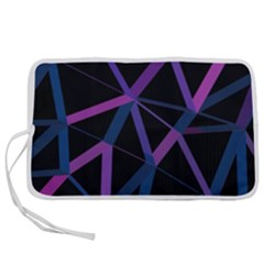 3d Lovely Geo Lines  V Pen Storage Case (m) by Uniqued