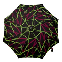 3d Lovely Geo Lines X Hook Handle Umbrellas (large)