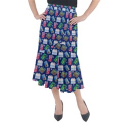 New Year Gifts Midi Mermaid Skirt by SychEva