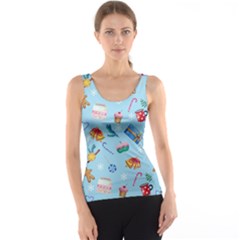 New Year Elements Tank Top by SychEva