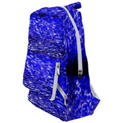 Blue Waves Flow Series 1 Travelers  Backpack by DimitriosArt