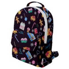 New Year Flap Pocket Backpack (small) by SychEva
