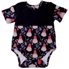 Floral Baby Short Sleeve Onesie Bodysuit by Sparkle