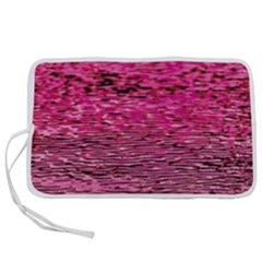 Pink  Waves Flow Series 1 Pen Storage Case (m) by DimitriosArt