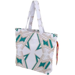 Abstract Pattern Geometric Backgrounds   Drawstring Tote Bag by Eskimos