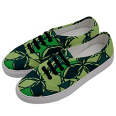 Abstract Pattern Geometric Backgrounds   Men s Classic Low Top Sneakers by Eskimos