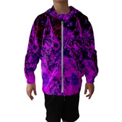 Bromide Diamonds Kids  Hooded Windbreaker by MRNStudios