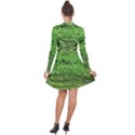 Green Waves Flow Series 2 Long Sleeve Panel Dress View2