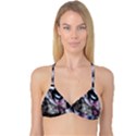 Watercolor Girl Reversible Tri Bikini Top View3