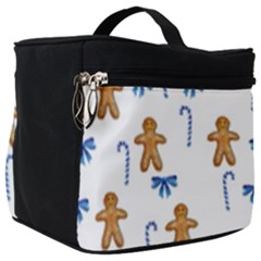 Gingerbread Man And Candy Make Up Travel Bag (big) by SychEva