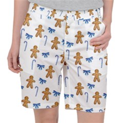 Gingerbread Man And Candy Pocket Shorts by SychEva