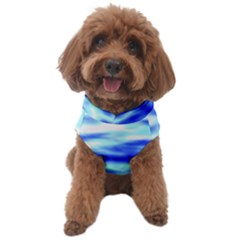 Blue Waves Flow Series 5 Dog Sweater by DimitriosArt