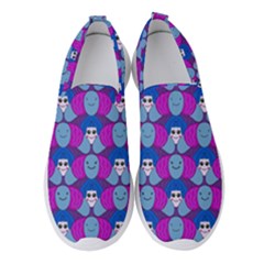 Abstract Women s Slip On Sneakers by SychEva