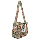 Abstract pattern geometric backgrounds   Rope Handles Shoulder Strap Bag View2