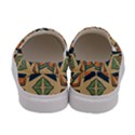 Abstract pattern geometric backgrounds   Women s Canvas Slip Ons View4